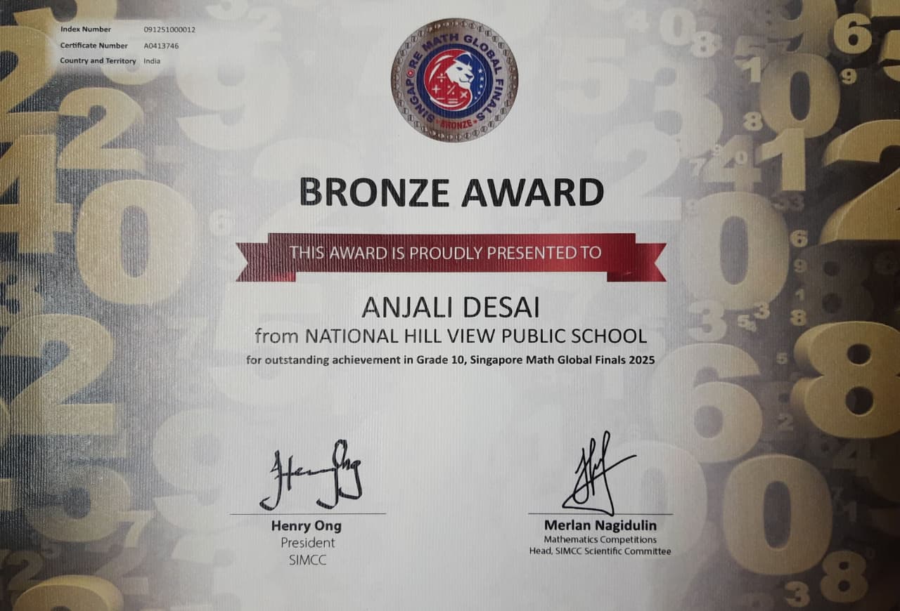 Singapore International Math Olympiad